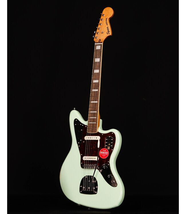 Squier Classic Vibe '70s Jaguar, Laurel FB, Surf Green - Blem