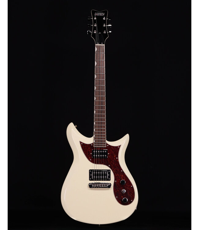Gretsch Electromatic CVT Double-Cut with Wraparound, Laurel FB, Vintage White