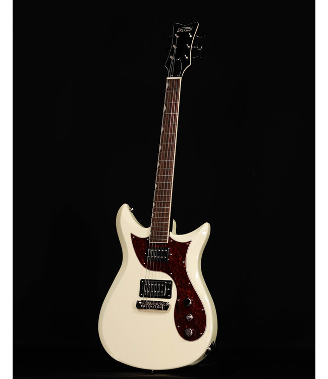 Gretsch Electromatic CVT Double-Cut with Wraparound, Laurel FB, Vintage White