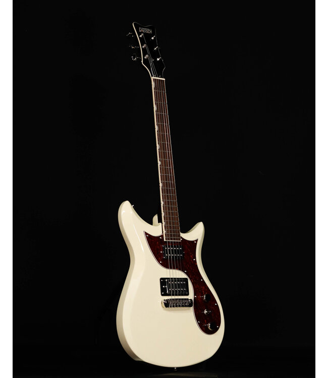 Gretsch Electromatic CVT Double-Cut with Wraparound, Laurel FB, Vintage White