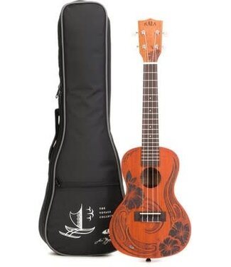 Kala Kala Unity Concert Mahogany Ukulele with Bag