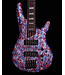 Ibanez SR5A250 SR Premium 5-String Electric Bass - Red, White and Blue