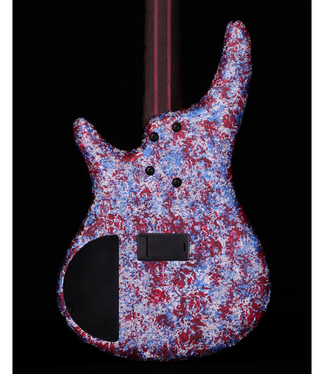 Ibanez SR5A250 SR Premium 5-String Electric Bass - Red, White and Blue