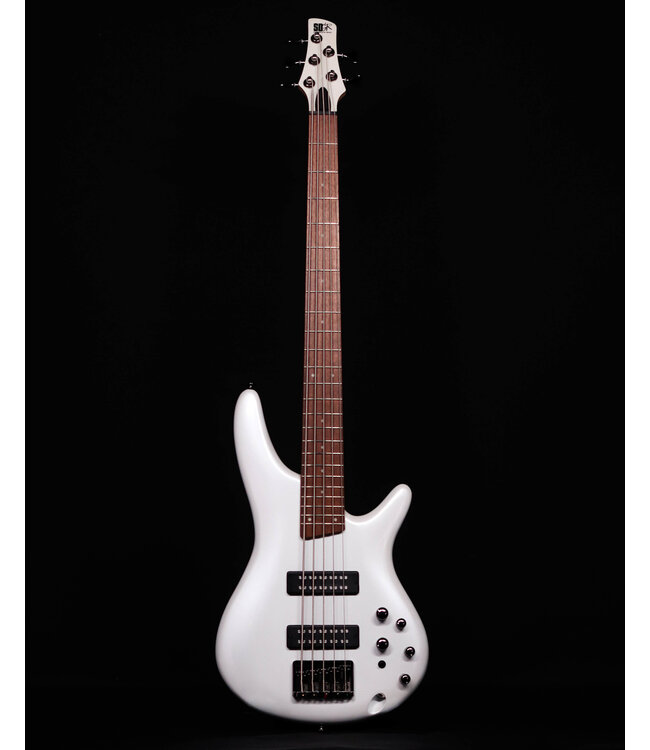 Ibanez SR305 5-String Bass, Pearl White