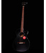 Fender CB-60SCE Bass, Laurel FB, Black