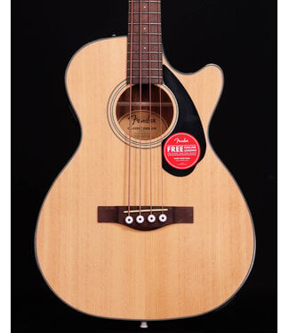 Fender Fender CB-60SCE Acoustic/Electric Bass, Laurel FB, Natural