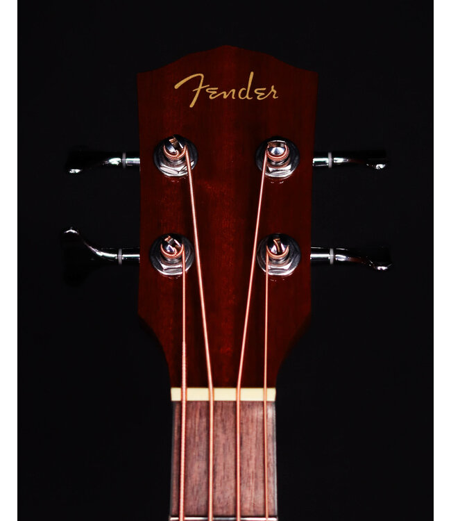 Fender CB-60SCE Acoustic/Electric Bass, Laurel FB, Natural