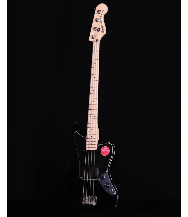 Squier Affinity Series Jaguar Bass H, Maple FB, Black