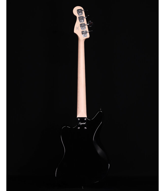 Squier Affinity Series Jaguar Bass H, Maple FB, Black