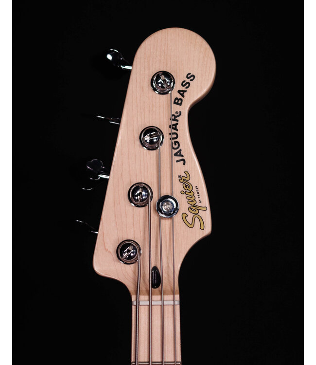 Squier Affinity Series Jaguar Bass H, Maple FB, Black