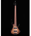 Ibanez GSR205SM 5-String Bass, Spalted Natural Grey Burst
