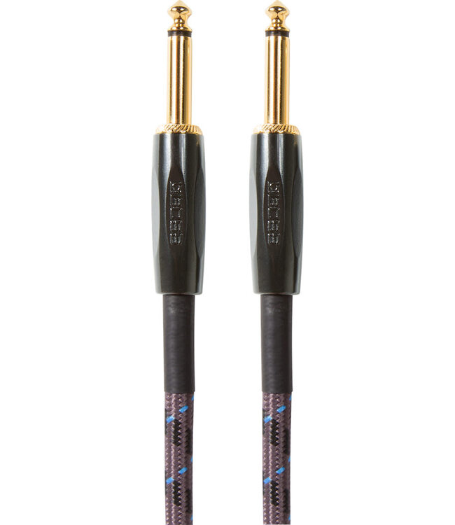 BOSS 10 Foot Woven Instrument Cable, Straight to Same