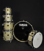 Yamaha Maple Custom Absolute 6 Piece Shell Pack (8/10/12/14/14/22), Silver Sparkle - USED