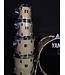 Yamaha Maple Custom Absolute 6 Piece Shell Pack (8/10/12/14/14/22), Silver Sparkle - USED