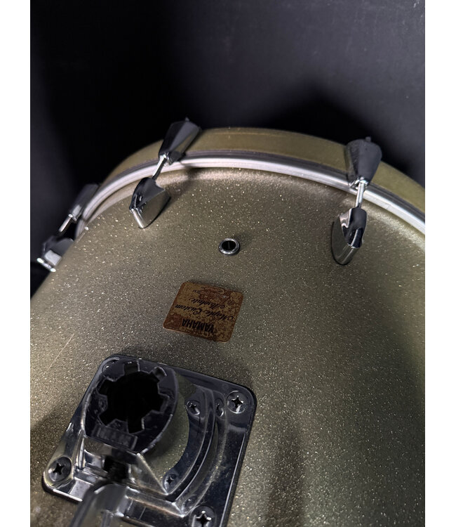 Yamaha Maple Custom Absolute 6 Piece Shell Pack (8/10/12/14/14/22), Silver Sparkle - USED