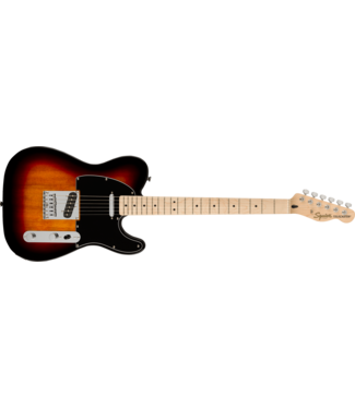 Squier Squier Affinity Series Telecaster, Maple FB, Black Pickguard, 3-Color Sunburst