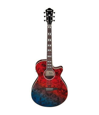 Ibanez Ibanez AEGA250 Limited Model Red, White and Blue