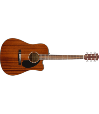 Fender Fender CD-60SCE Dreadnought, Walnut FB, All-Mahogany