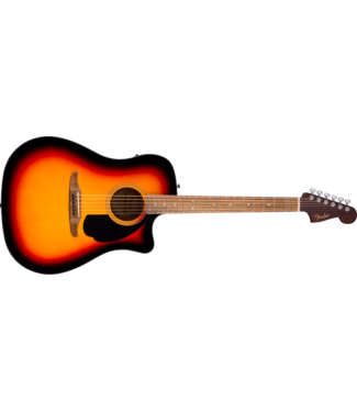 Fender Fender  California Standard Redondo CE, Spruce Top, Black Pickguard, 3-Color Sunburst