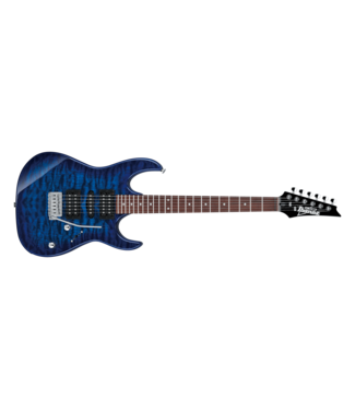 Ibanez Ibanez GRX70QA, Transparent Blue Burst
