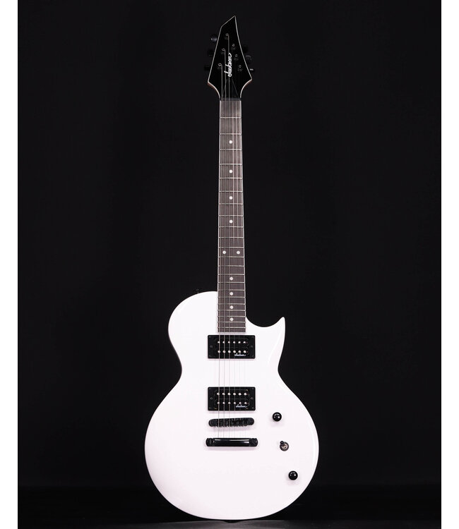 Jackson JS22 Monarkh Single Cut, Amaranth FB, Snow White