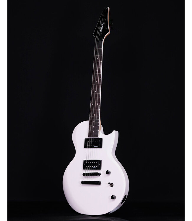 Jackson JS22 Monarkh Single Cut, Amaranth FB, Snow White