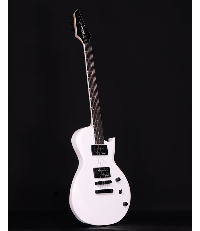 Jackson JS22 Monarkh Single Cut, Amaranth FB, Snow White