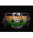 DW 14" x 6.5" Collector Series Maple Snare Drum, Natural to Emerald Fade over Olive Ash Burl