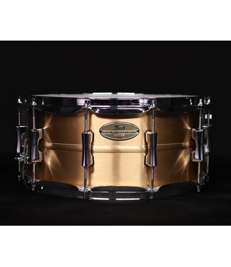 Pearl Pearl Primal Collective 14" x 6.5" Brass Snare Drum, Brushed Finish