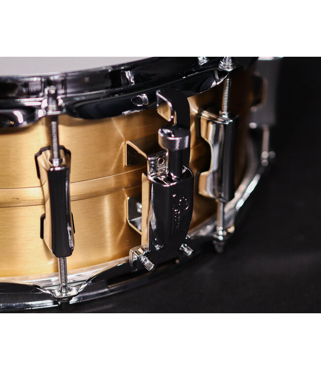 Pearl Primal Collective 14" x 5.5" Brass Snare Drum, Brushed Finish