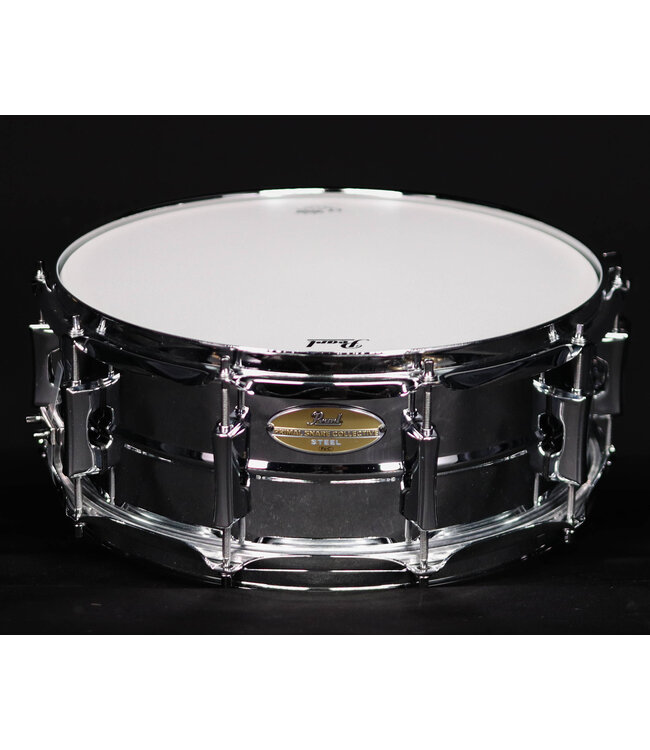 Pearl Primal Collective 14" x 5.5" Steel Snare Drum, Chrome Finish