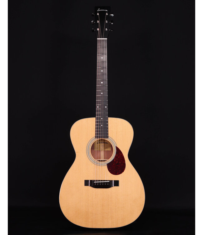 Eastman E6 OM Acoustic with Case, Natural Thermo Cured