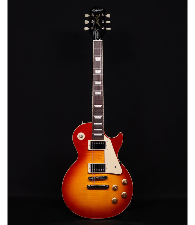 Epiphone Les Paul Standard 50s Figured, Washed Cherry Sunburst