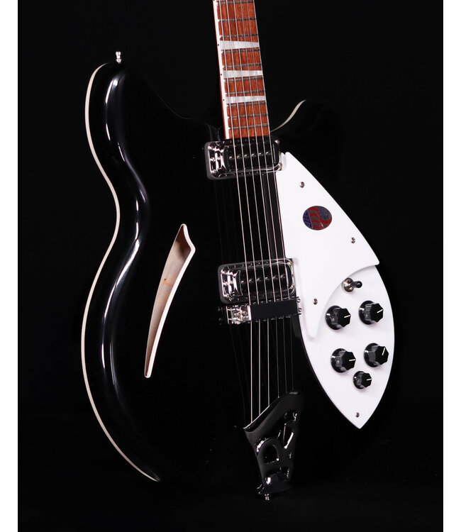 Rickenbacker 360 Semi Hollow Electric Guitar, JetGlo