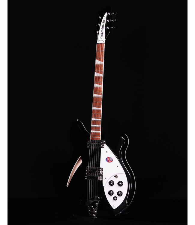 Rickenbacker 360 Semi Hollow Electric Guitar, JetGlo