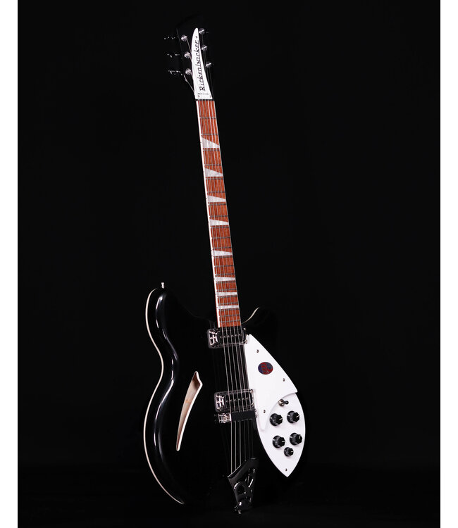 Rickenbacker 360 Semi Hollow Electric Guitar, JetGlo