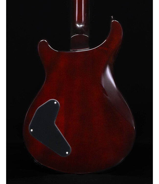 PRS SE Flat Back Hollowbody I Piezo Electric Guitar,  Orange Tiger Smokeburst