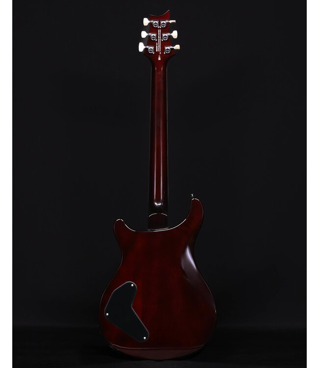 PRS SE Flat Back Hollowbody I Piezo Electric Guitar,  Orange Tiger Smokeburst
