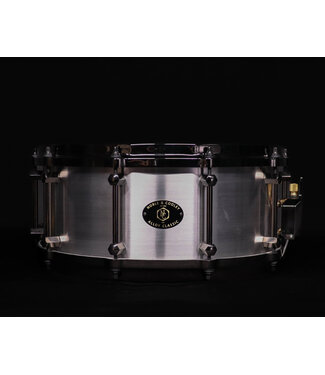 Noble & Cooley Noble & Cooley 14" x 6" Alloy Classic Snare Drum, Raw, Black Hardware