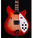 Rickenbacker 360 Semi Hollow Electric Guitar, FireGlo