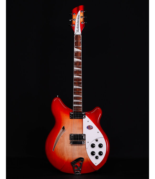 Rickenbacker 360 Semi Hollow Electric Guitar, FireGlo