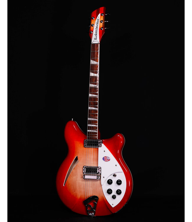Rickenbacker 360 Semi Hollow Electric Guitar, FireGlo