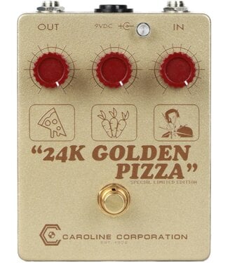Caroline Caroline 24K Golden Pizza Fuzz Pedal