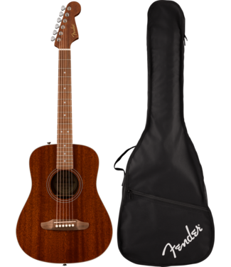 Fender Fender California Standard Redondo Mini, Natural Sapele with Bag