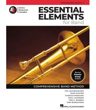 Hal Leonard Essential Elements for Band – Trombone Book 2 with Online Resources