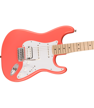 Squier Squier Sonic Stratocaster HSS, Maple FB, Tahitian Coral
