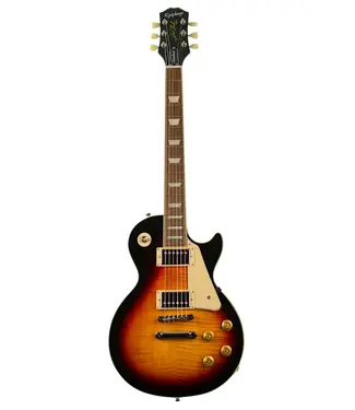 Epiphone Epiphone Les Paul Standard 50s Figured Top, Bourbon Burst (Premium Gig Bag Included)