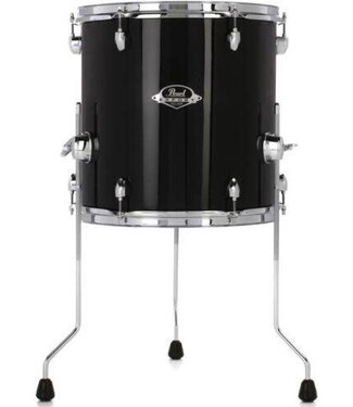 British Drum Company British Drum Co. ENG-14-14-FT-STB Enigma Series Floor Tom. Satin Black 14" x 14"