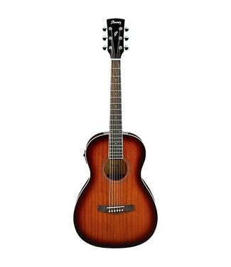 Ibanez Ibanez PN12E Parlor Acoustic/Electric, Vintage Mahogany Sunburst