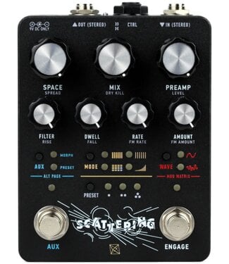 Electronic Audio Experiments Electronic Audio Experiments Scattering Stereo Reverb Pedal
